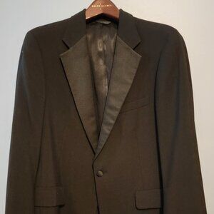 🚨LAST Chance Norstrom Black Chaps by Ralph Lauren Tuxedo Suit Jacket